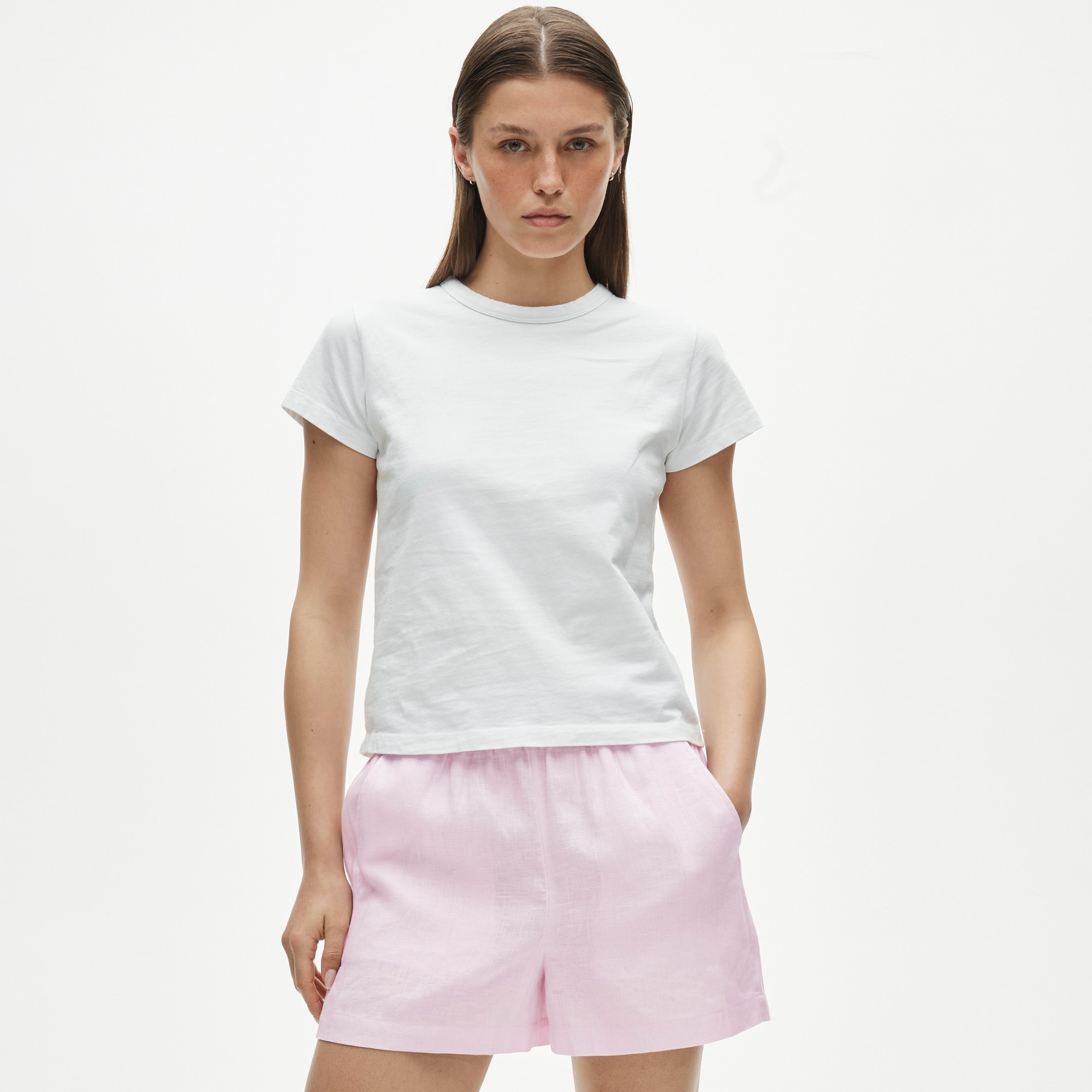 Tropez short in linen
