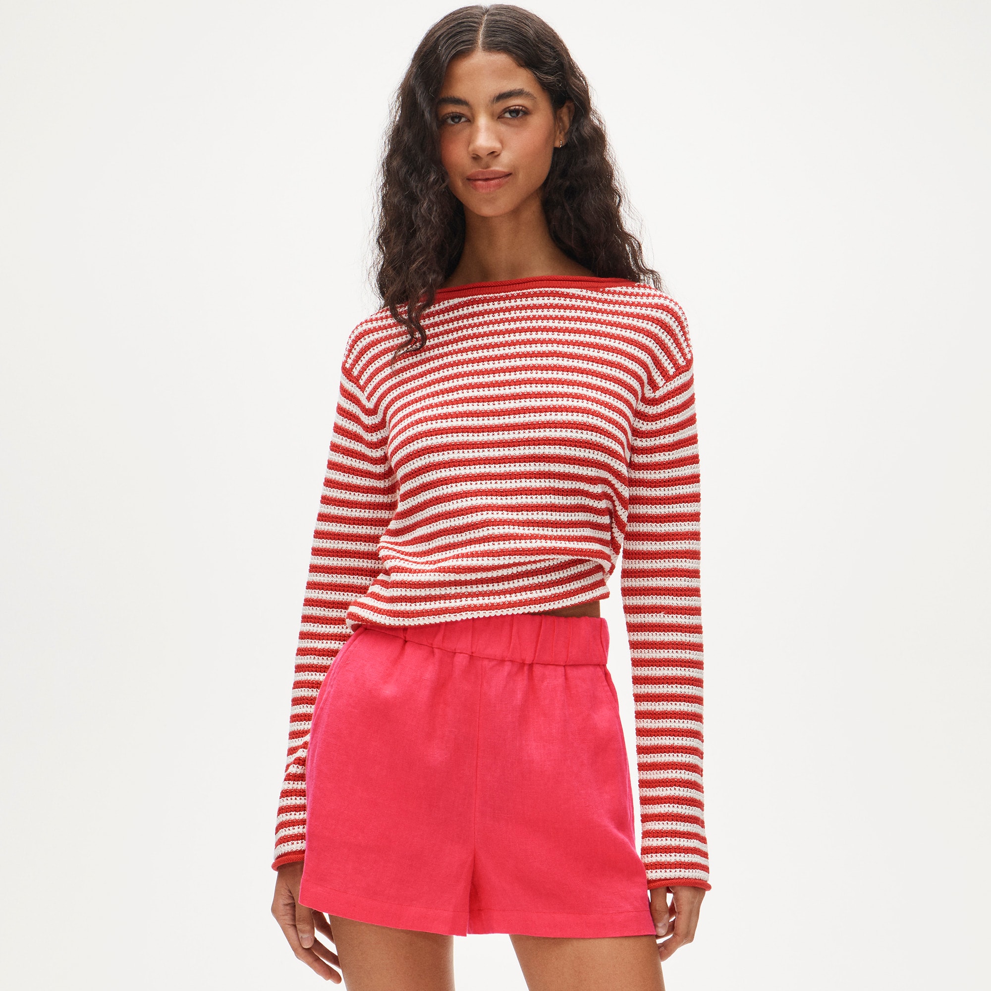 Tropez short in linen