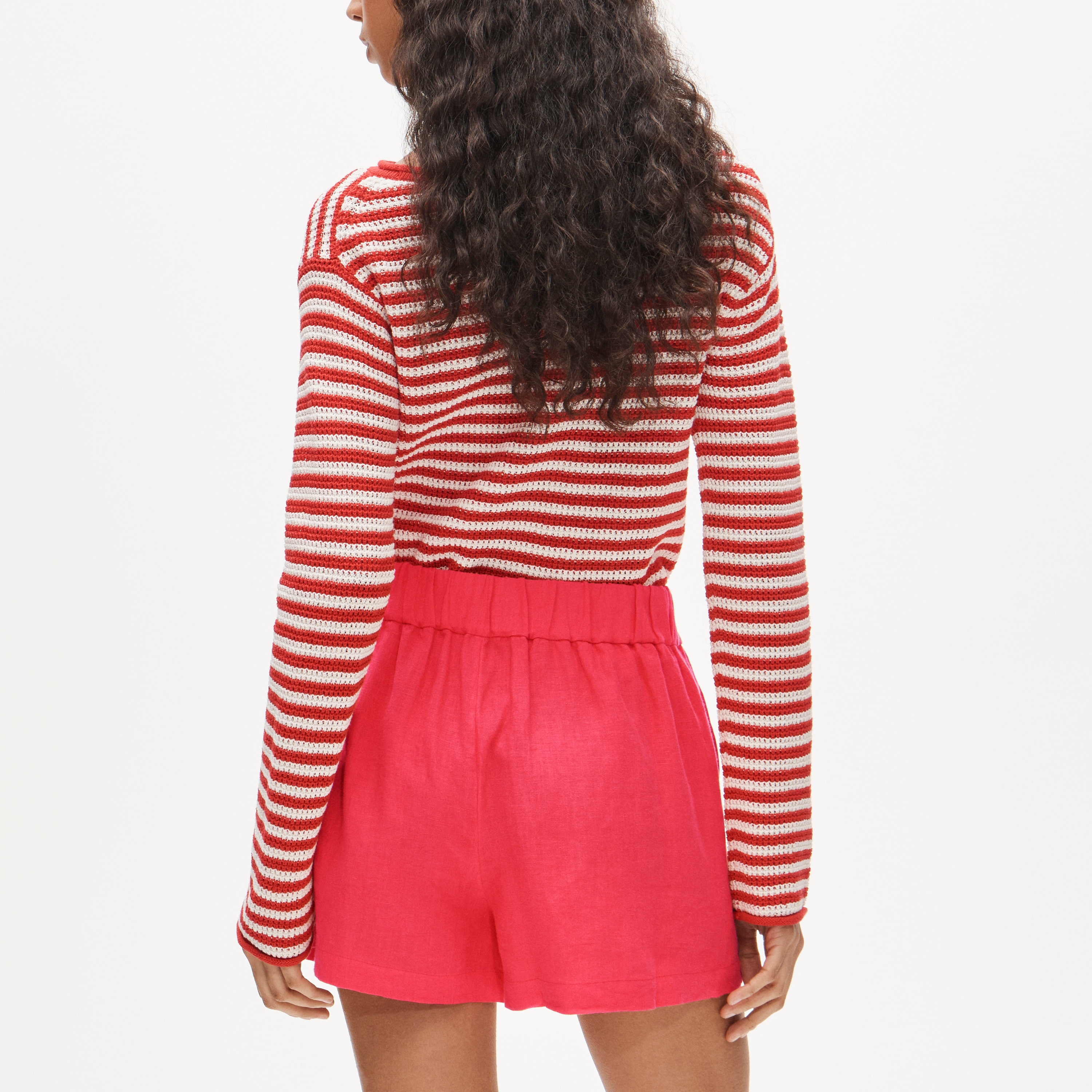 Tropez short in linen - image 5
