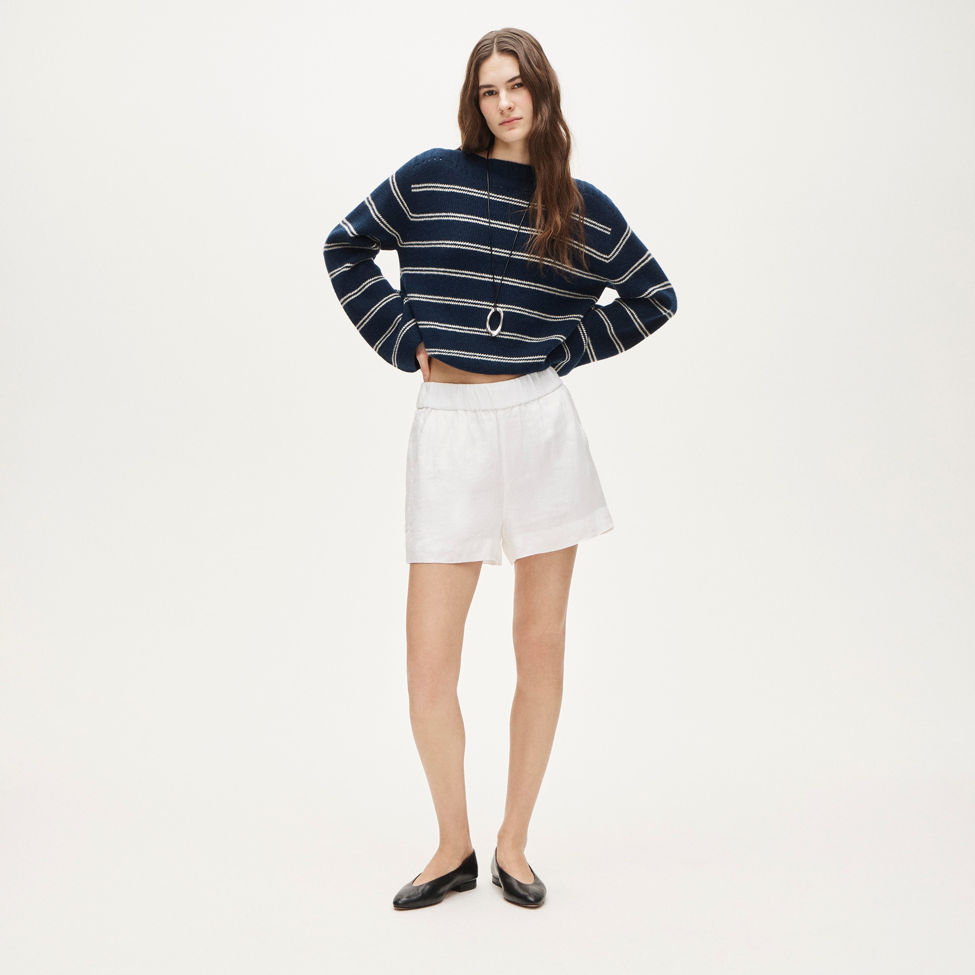 Tropez short in linen - image 2