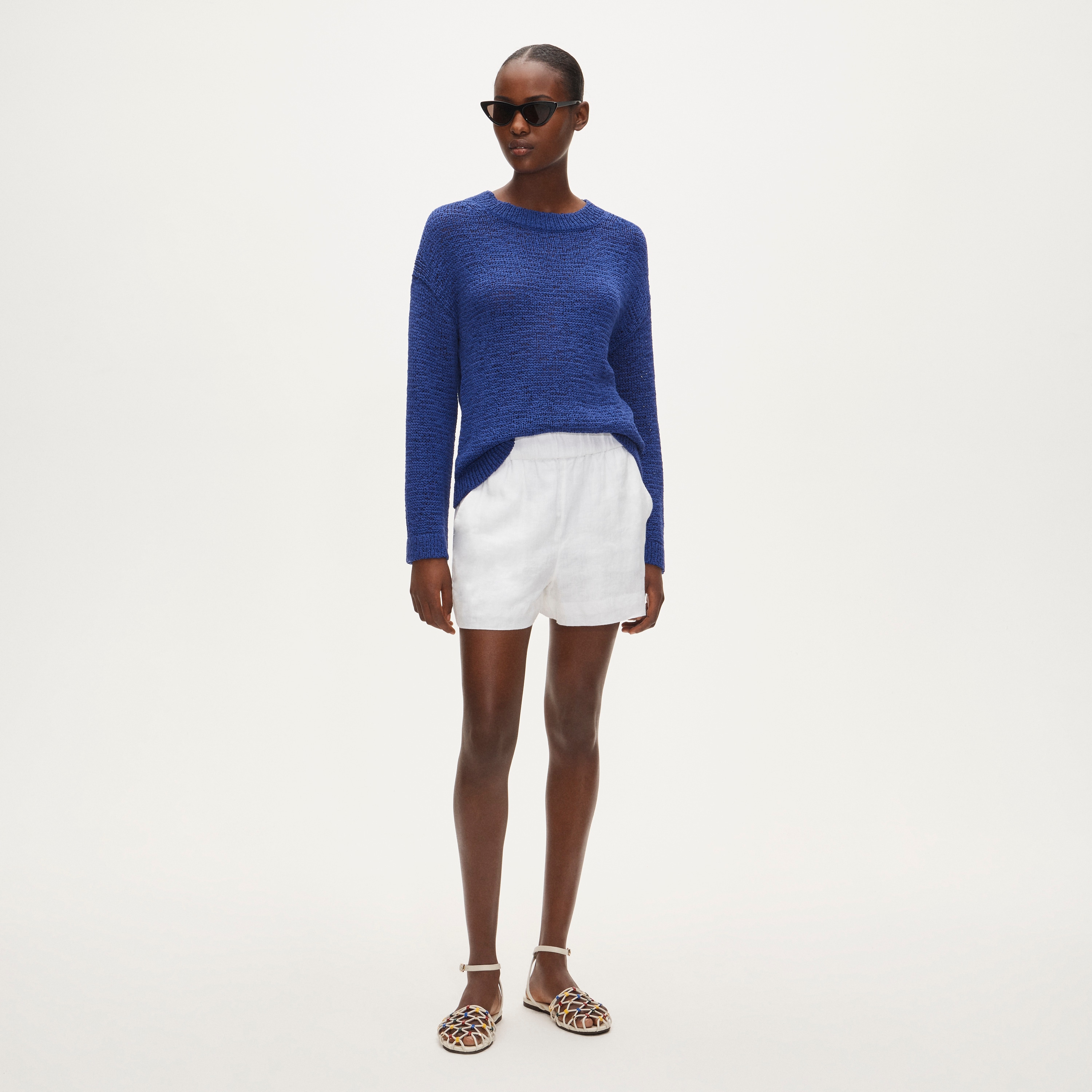 Tropez short in linen