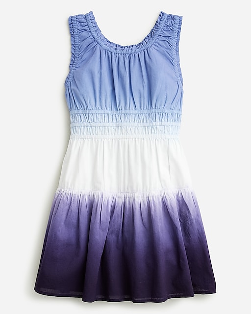 girls Girls' dip-dye scoopneck dress