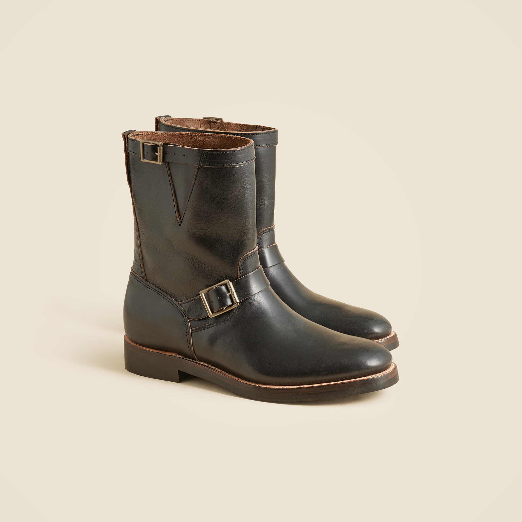  Hambleton engineer boots in leather