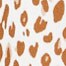 Printed bias slip skirt CAMEL BLACK 