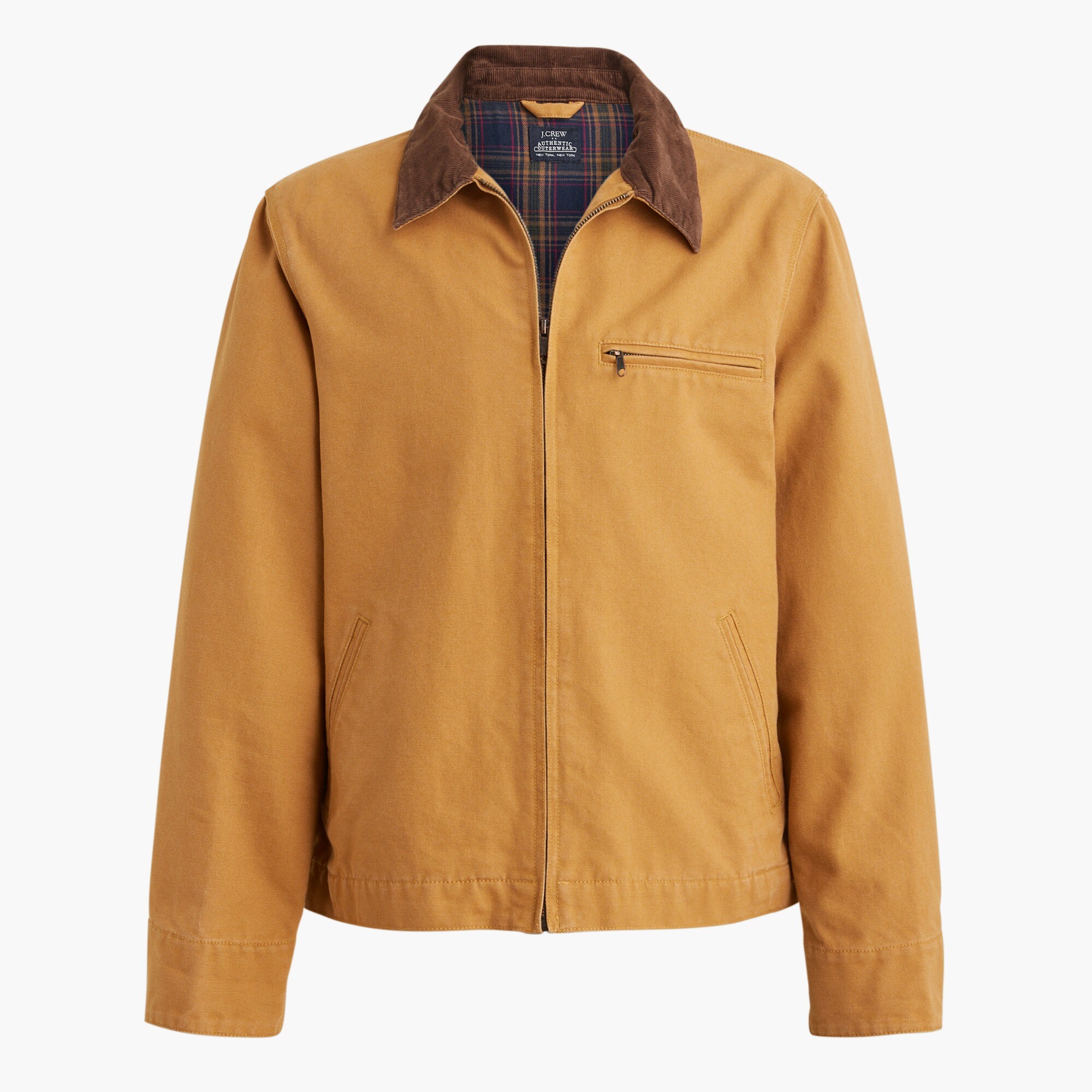 Canvas work jacket