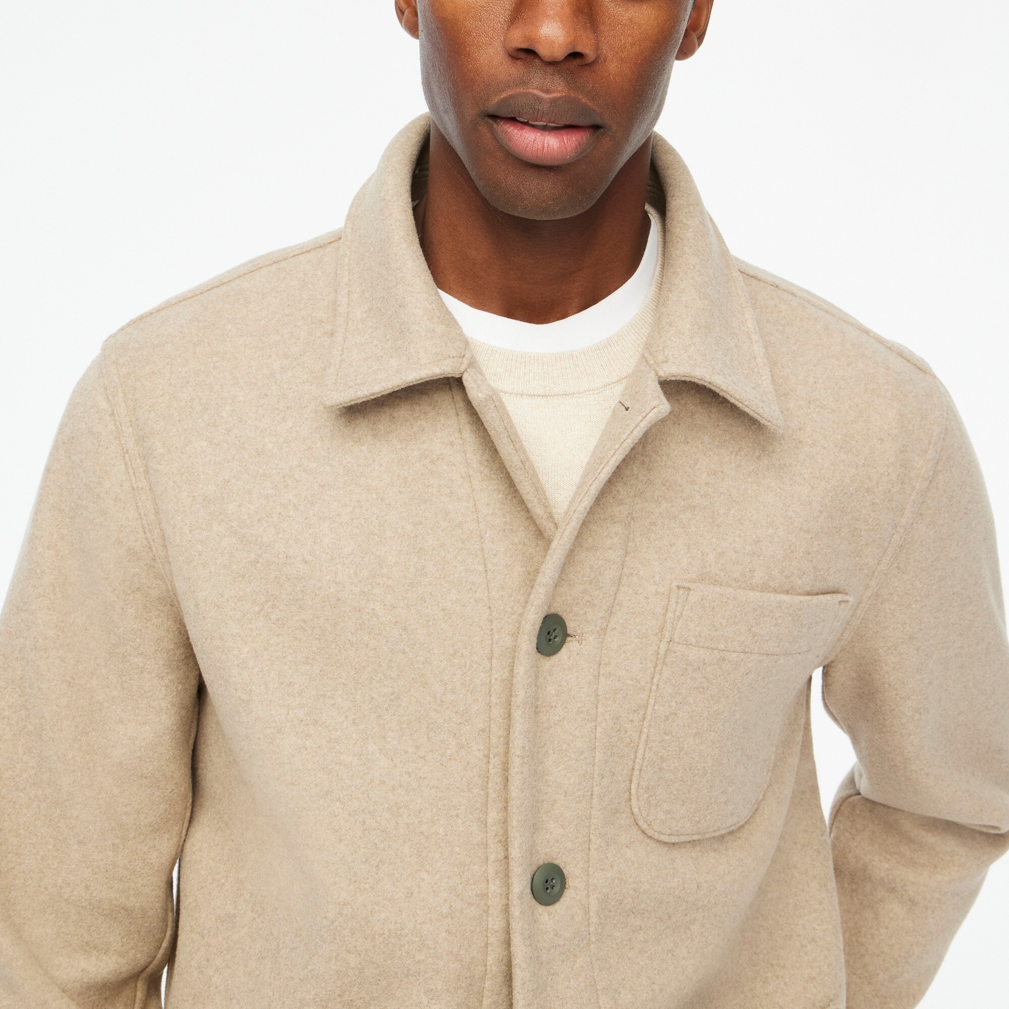 Knit chore jacket - image 5