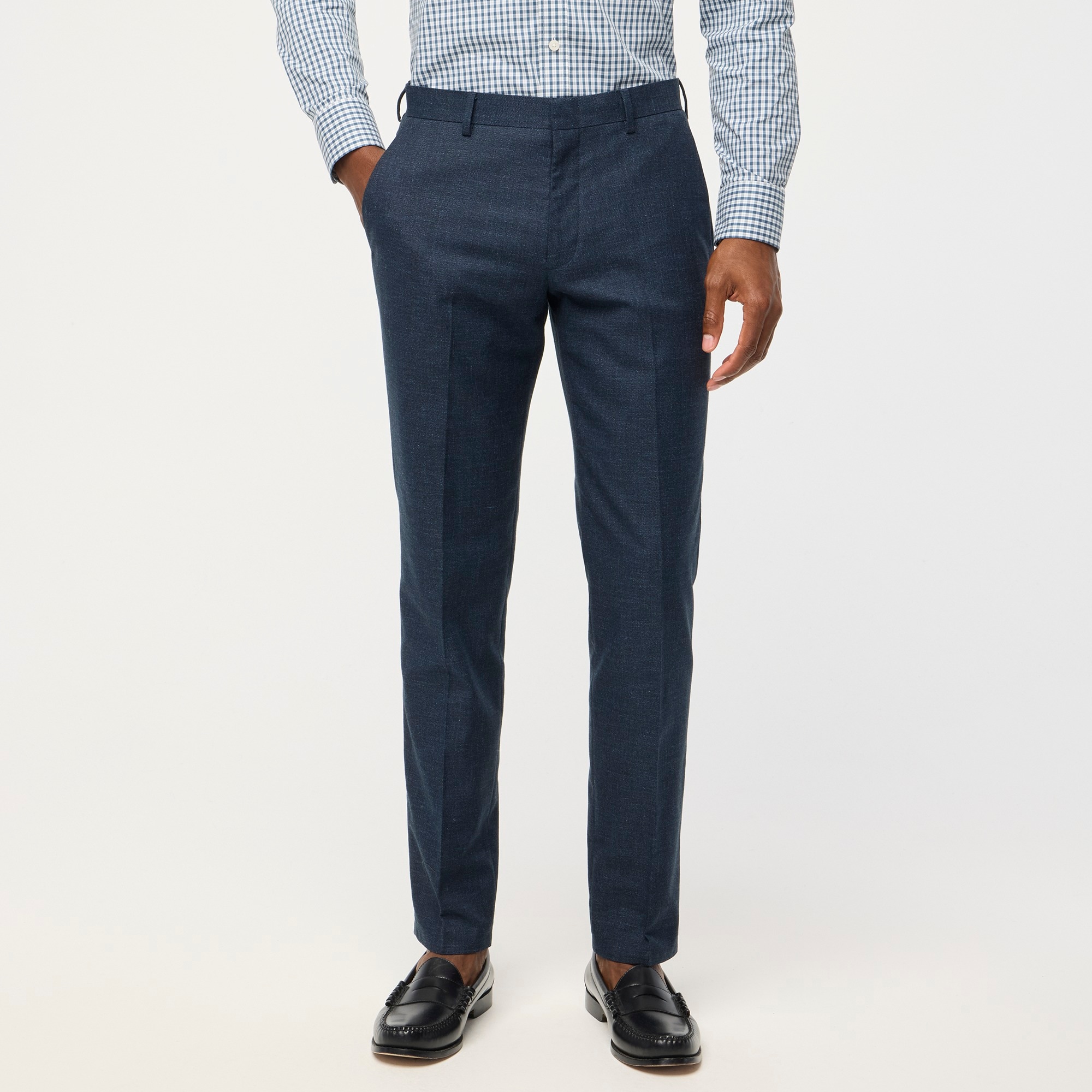 Slim-fit Thompson cotton suit pant