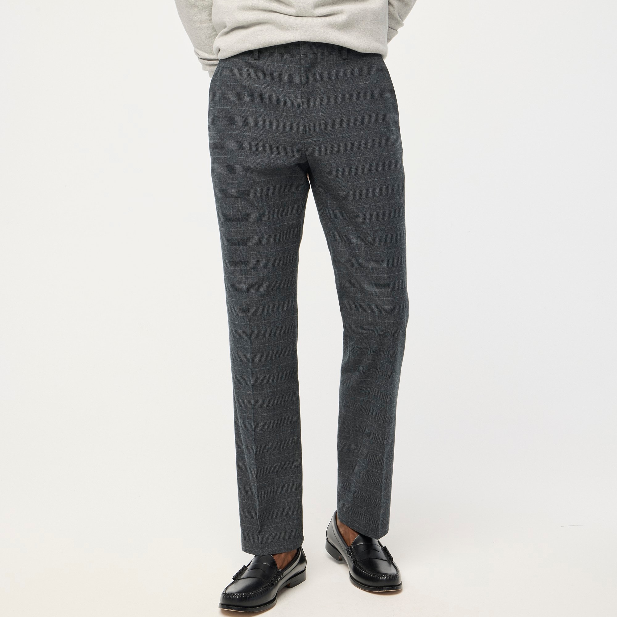 Classic-fit Thompson cotton suit pant