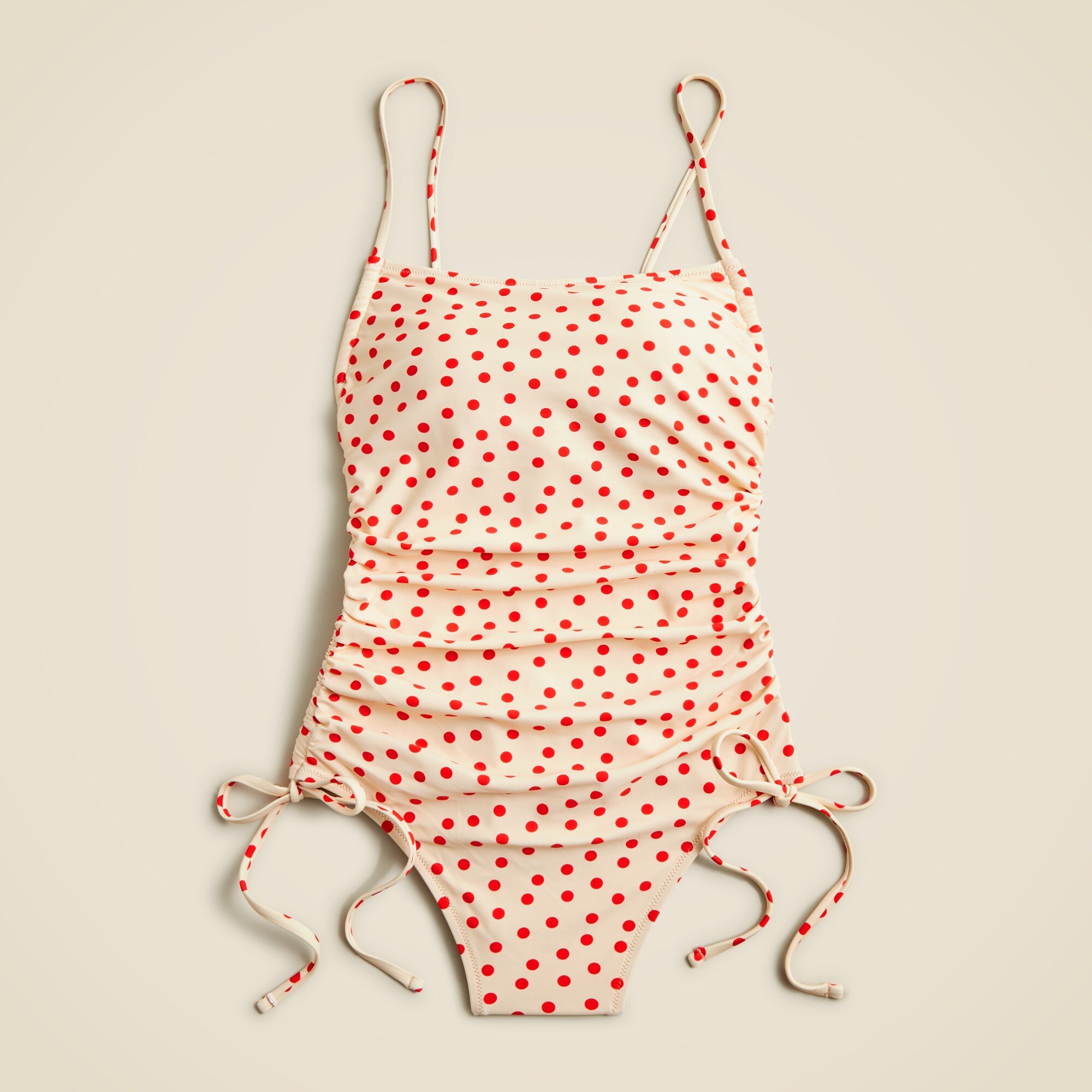 RIU Peach polka dots swimwear タグ付き新品未使用 RIU Peach polka