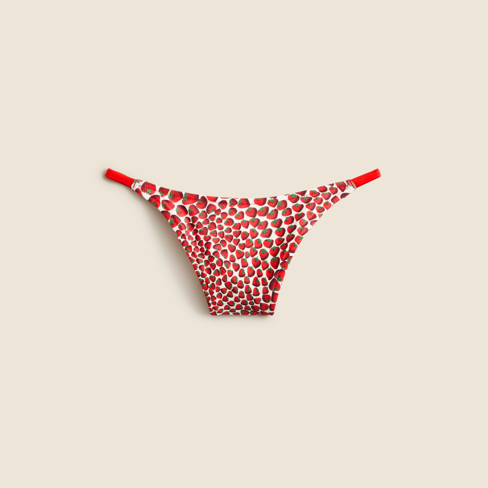 '90s no-tie string bikini bottom in reversible print