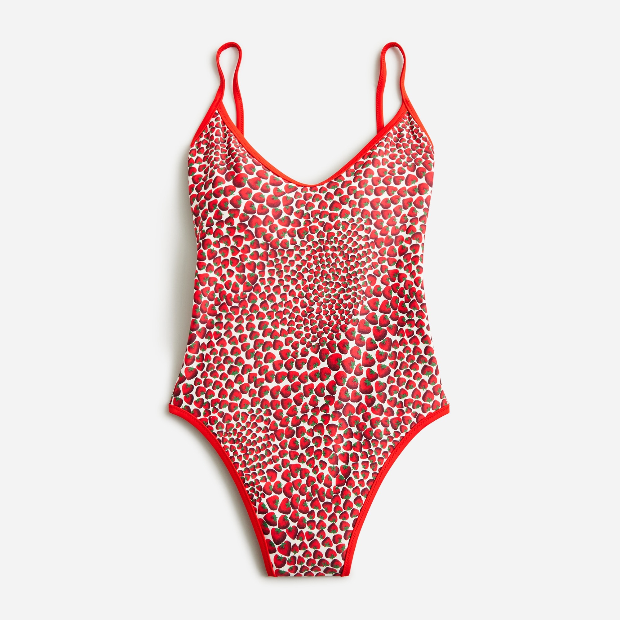 womens '90s one-piece swimsuit in reversible print