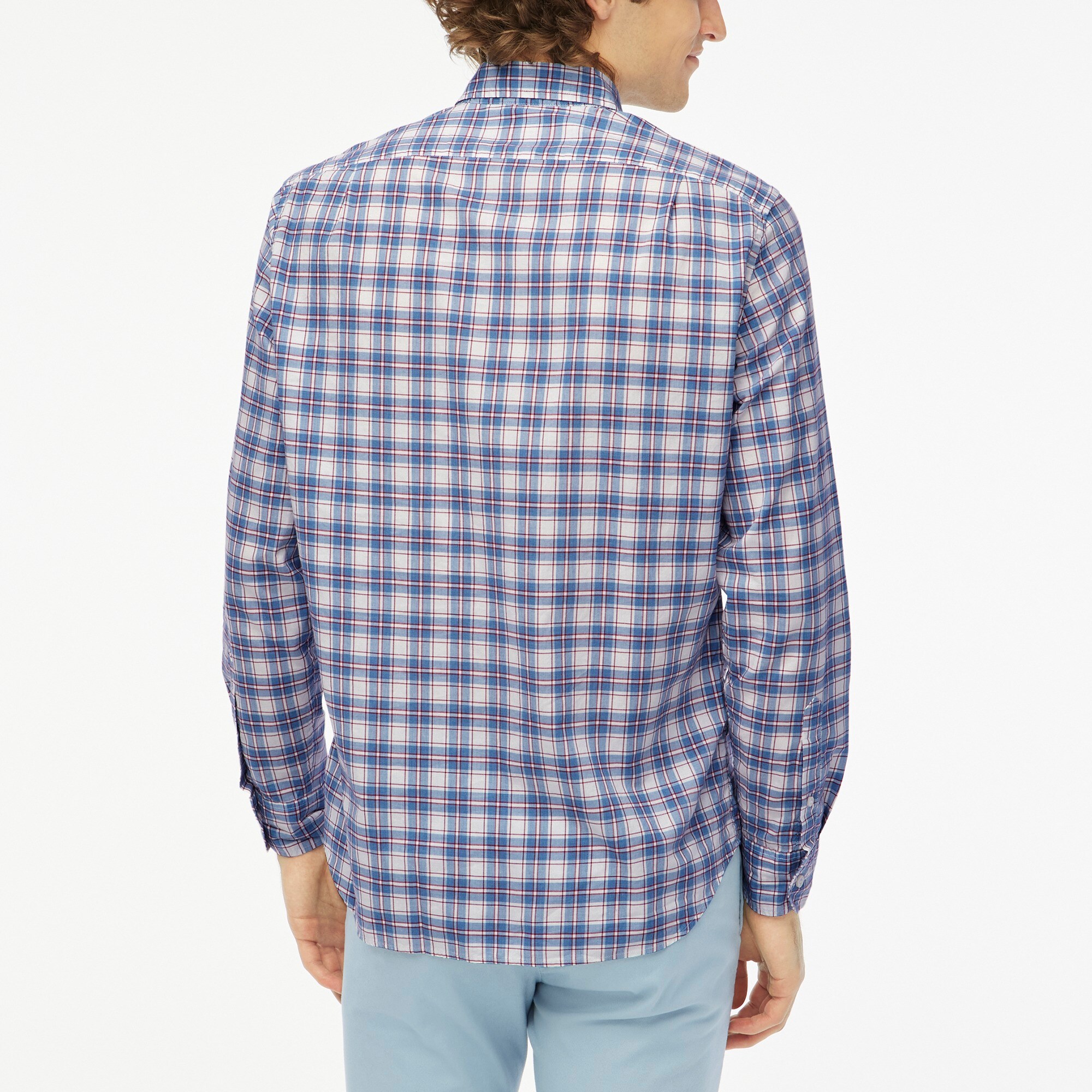Slim Untucked flex casual shirt