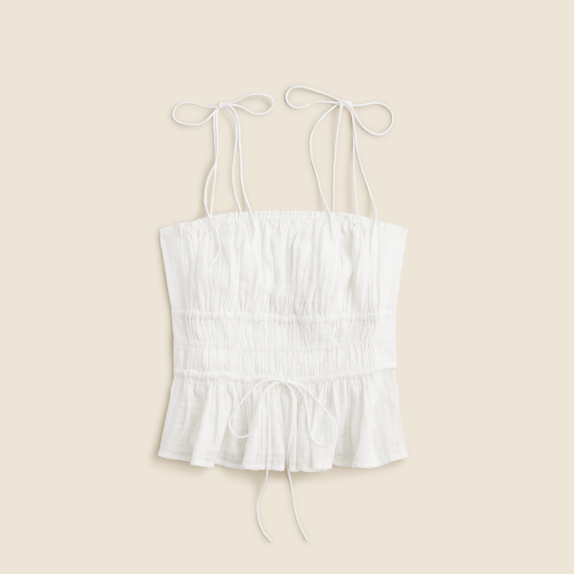 Clio Top In Textured Gauze For Women | J.Crew