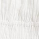 Clio top in textured gauze WHITE