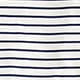 Pima cotton slim-fit T-shirt in stripe ALEXA STRIPE IVORY EVEN