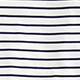 Pima cotton slim-fit T-shirt in stripe ALEXA STRIPE IVORY EVEN 