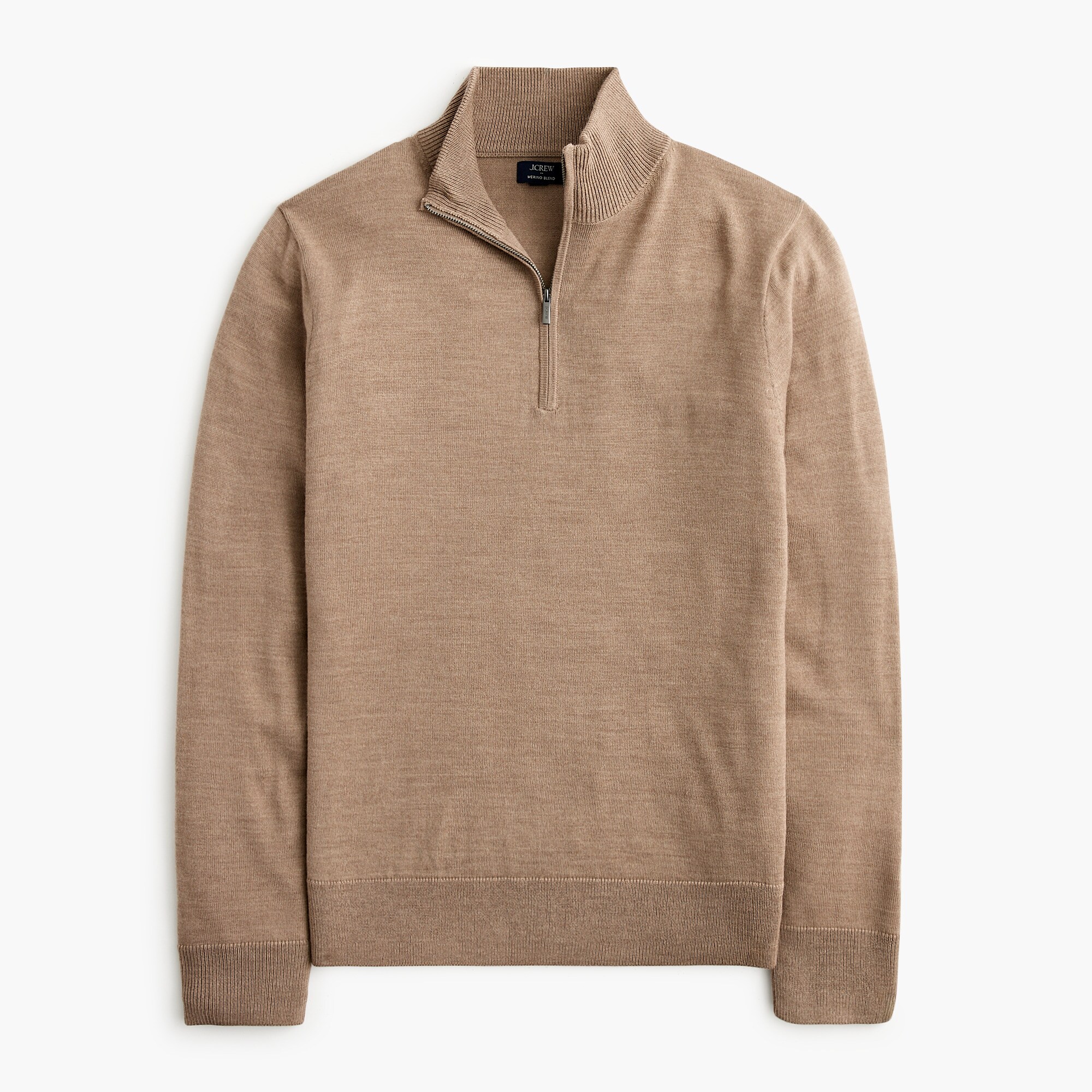  Merino wool-blend quarter-zip