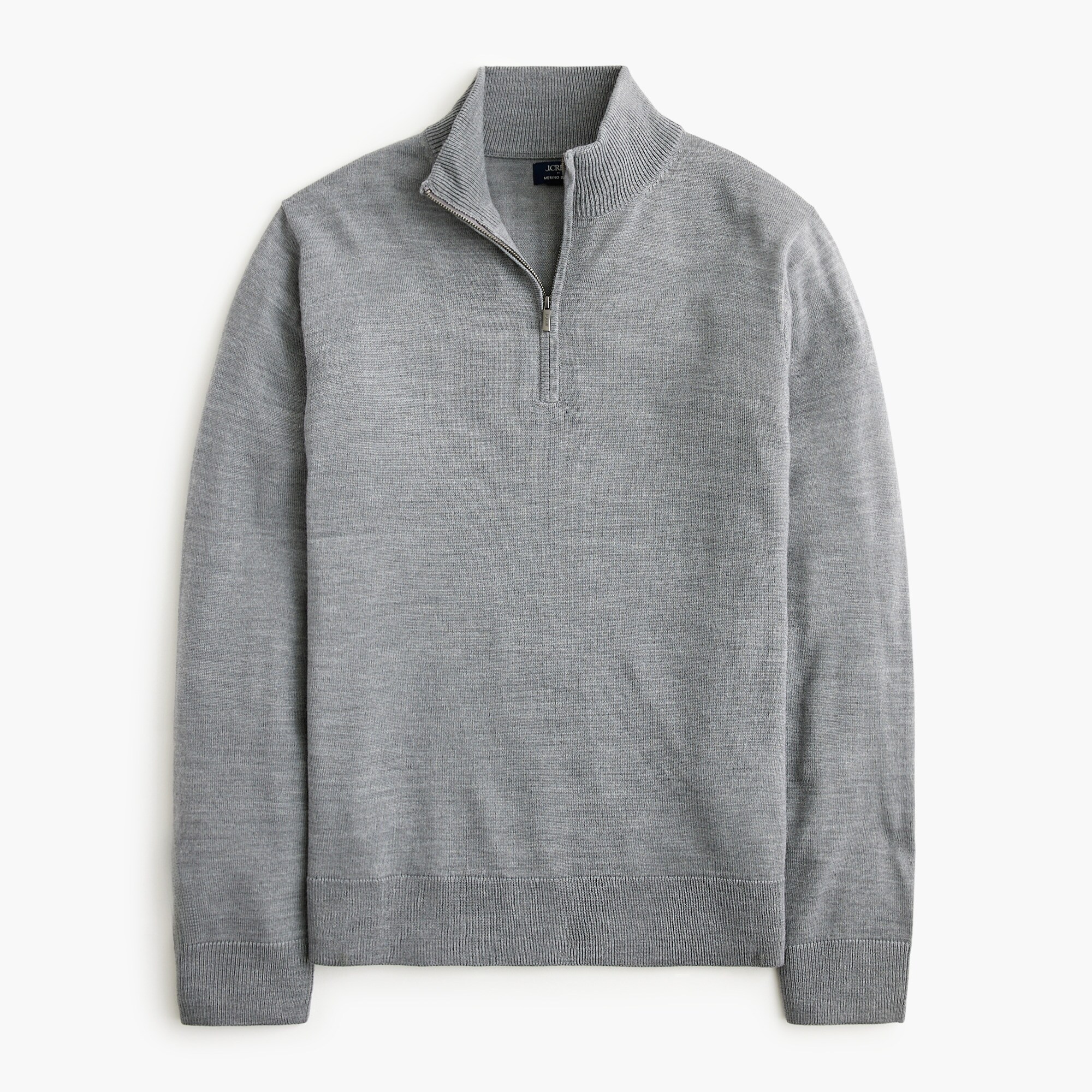 Merino wool-blend half-zip