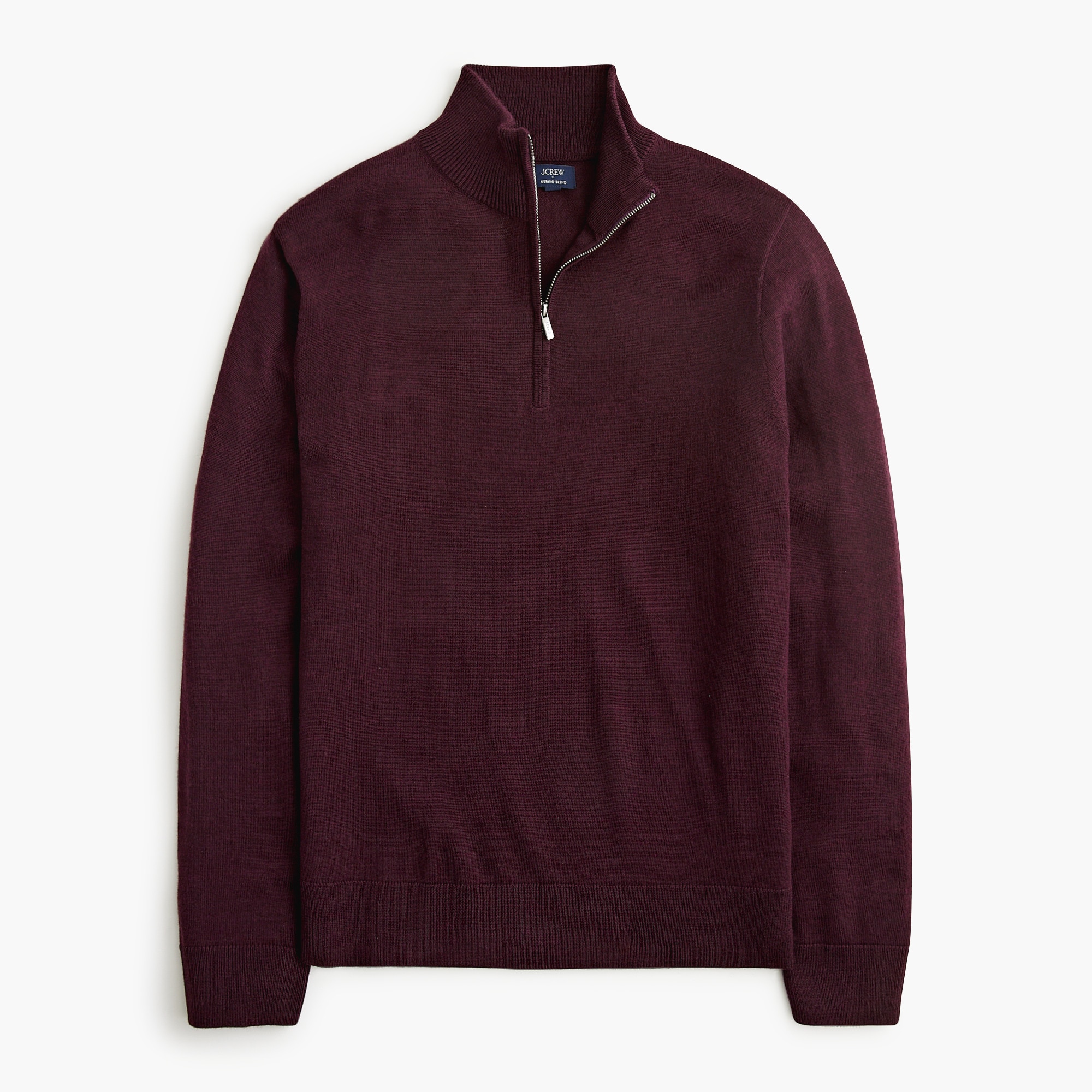  Merino wool-blend quarter-zip