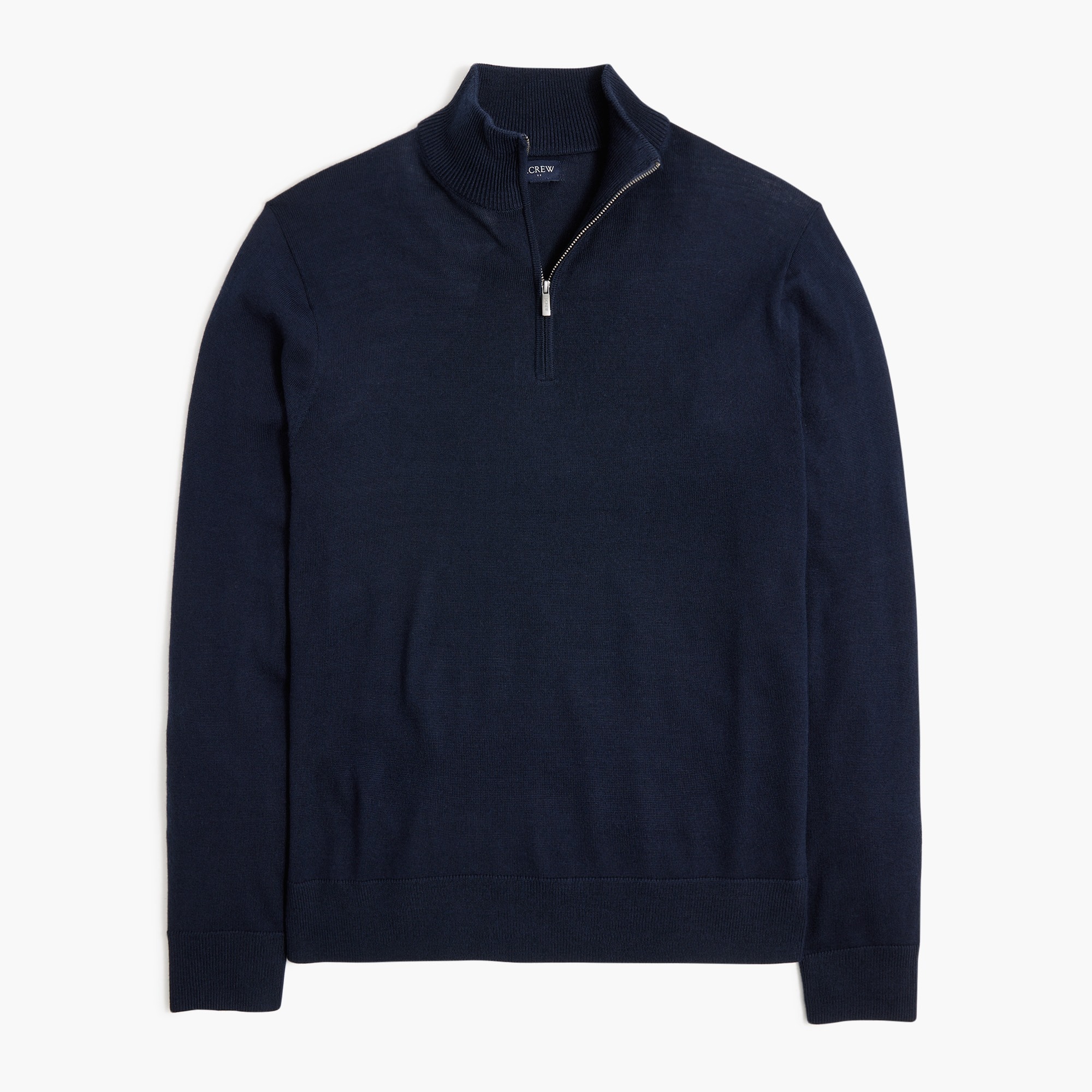  Merino wool-blend quarter-zip