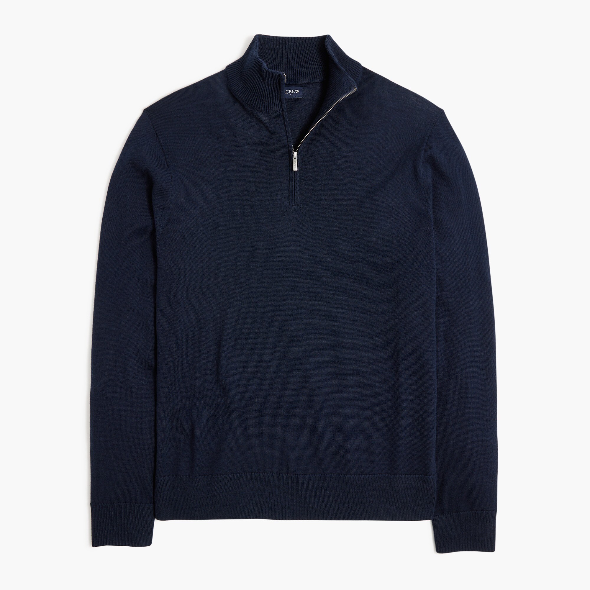 Merino Wool-blend Quarter-zip For Men | Factory