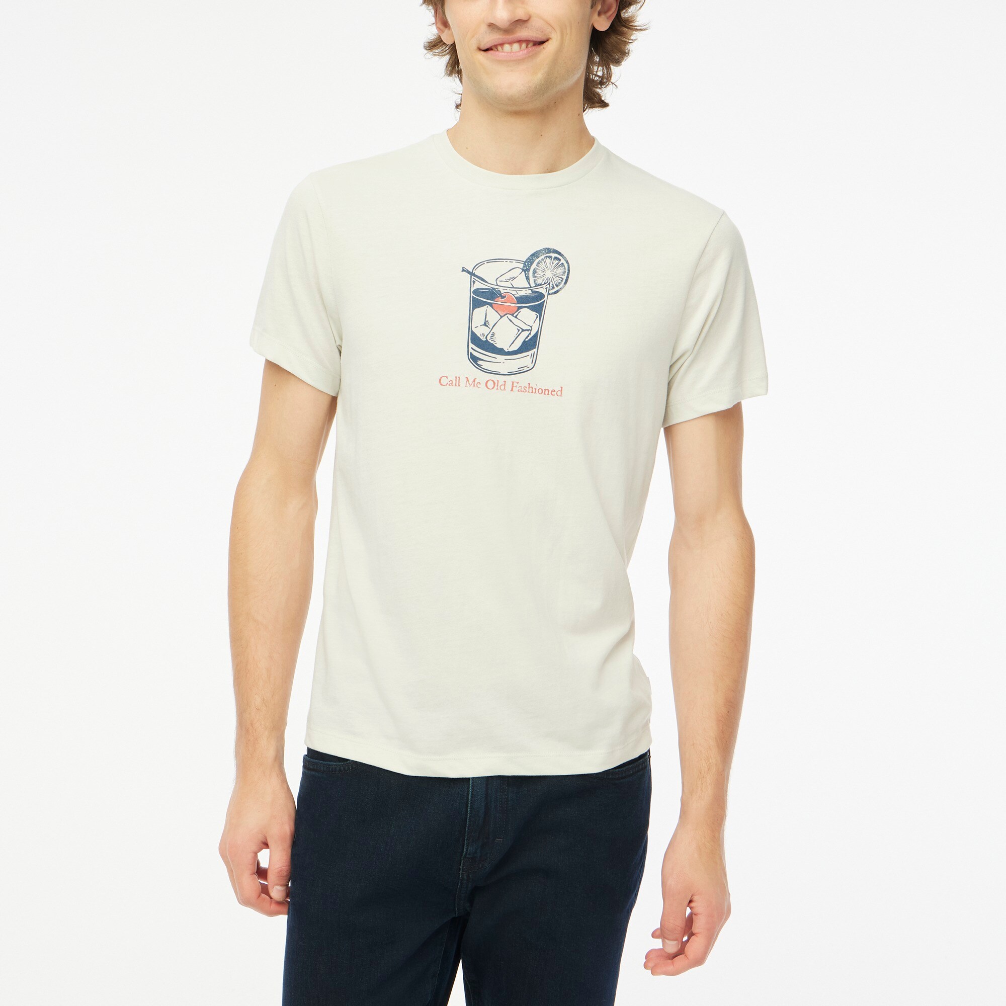 "Call Me Old Fashioned" graphic tee