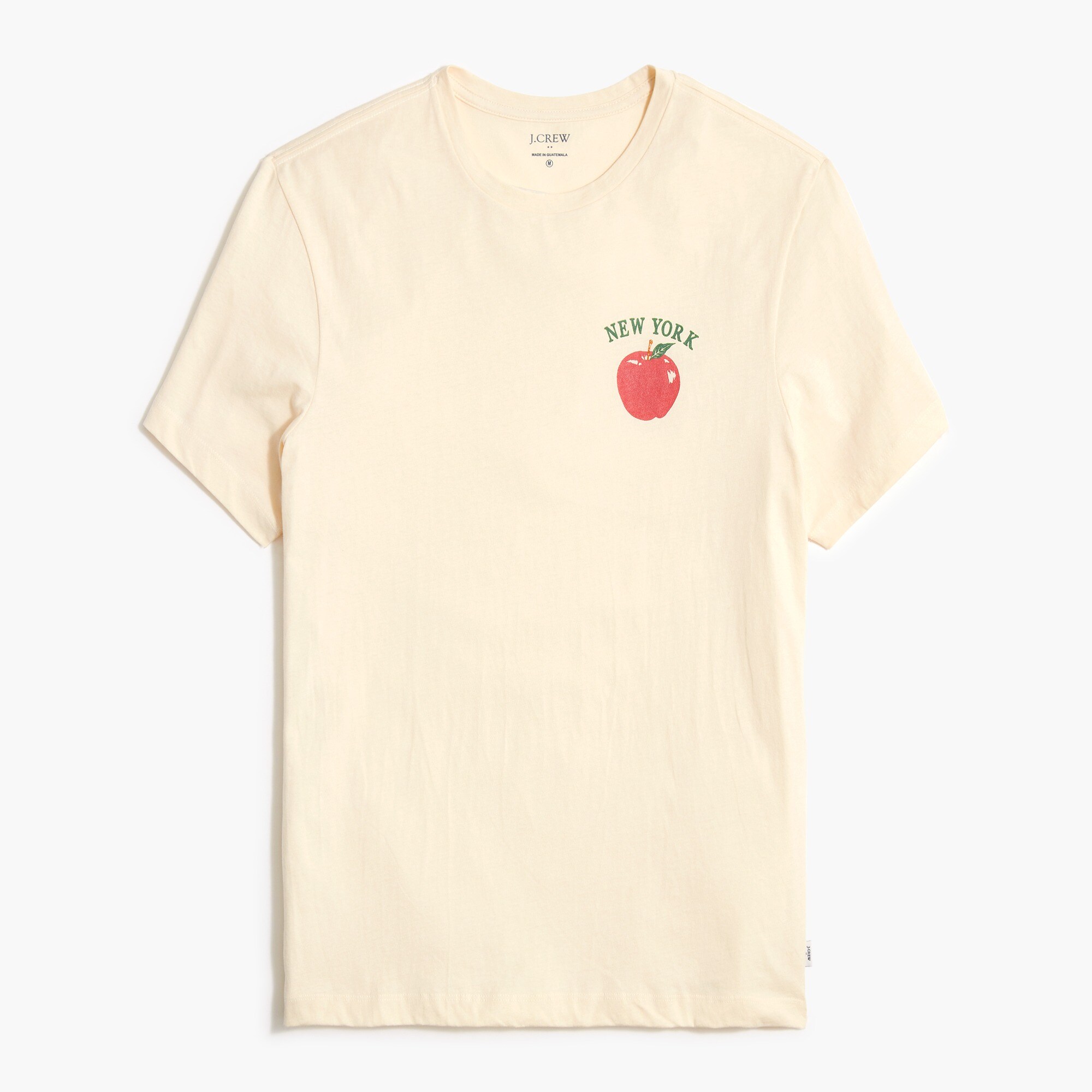 new york apple graphic tee for men