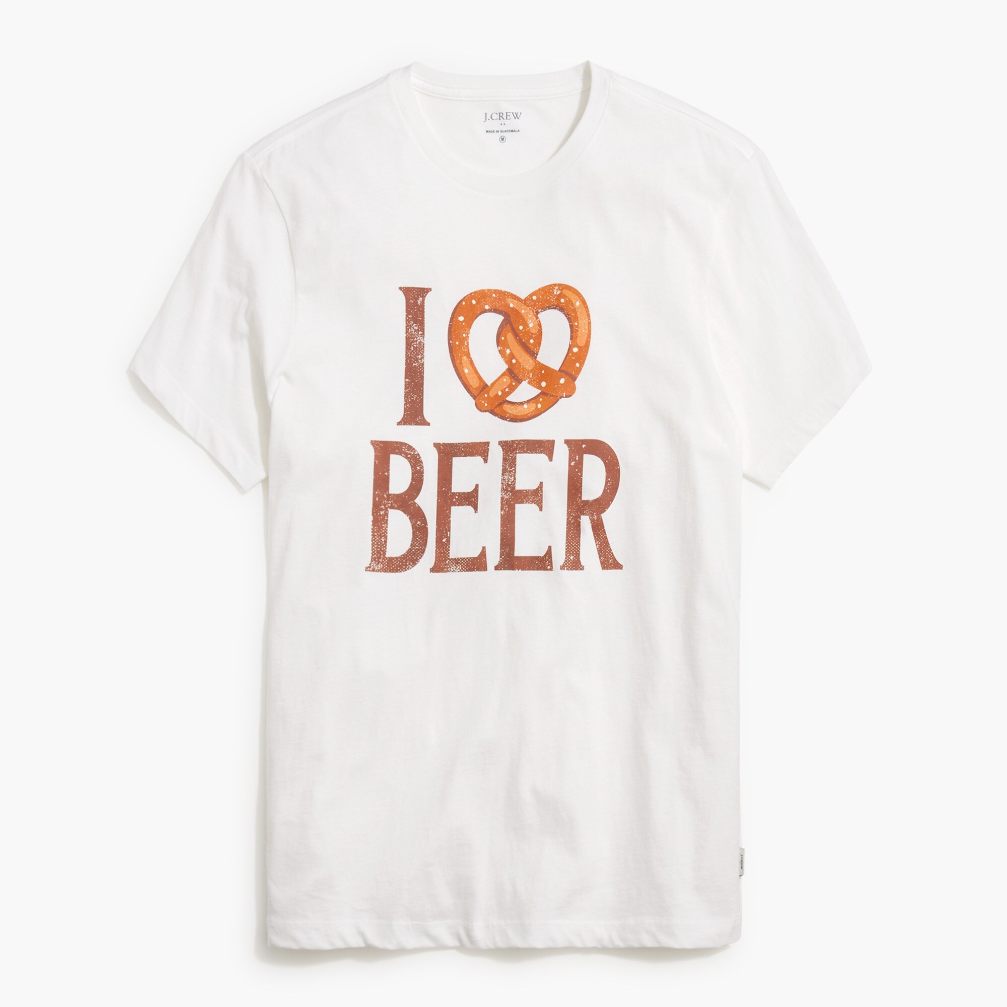 i pretzel beer graphic tee for men