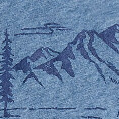 Retro SUV graphic tee NAVY BEACH 