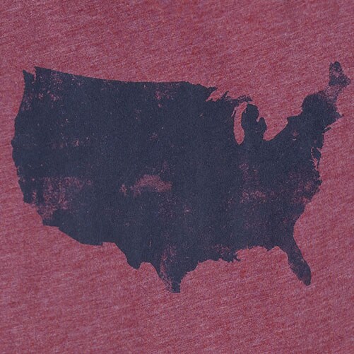 Retro SUV graphic tee NAVY BEACH 