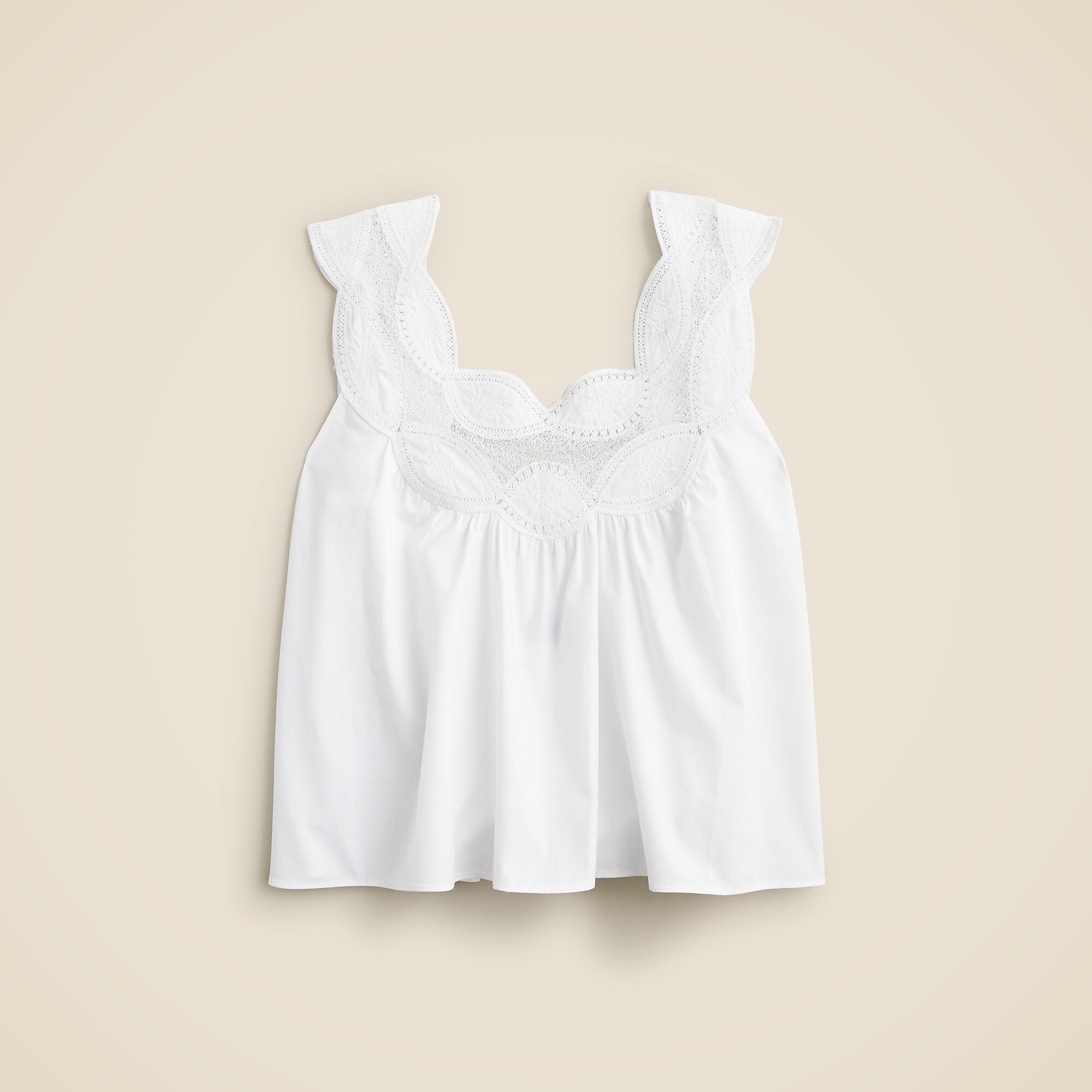 Swingy lace top