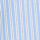 Petite &Eacute;tienne oversized shirt in striped lightweight oxford BLUE