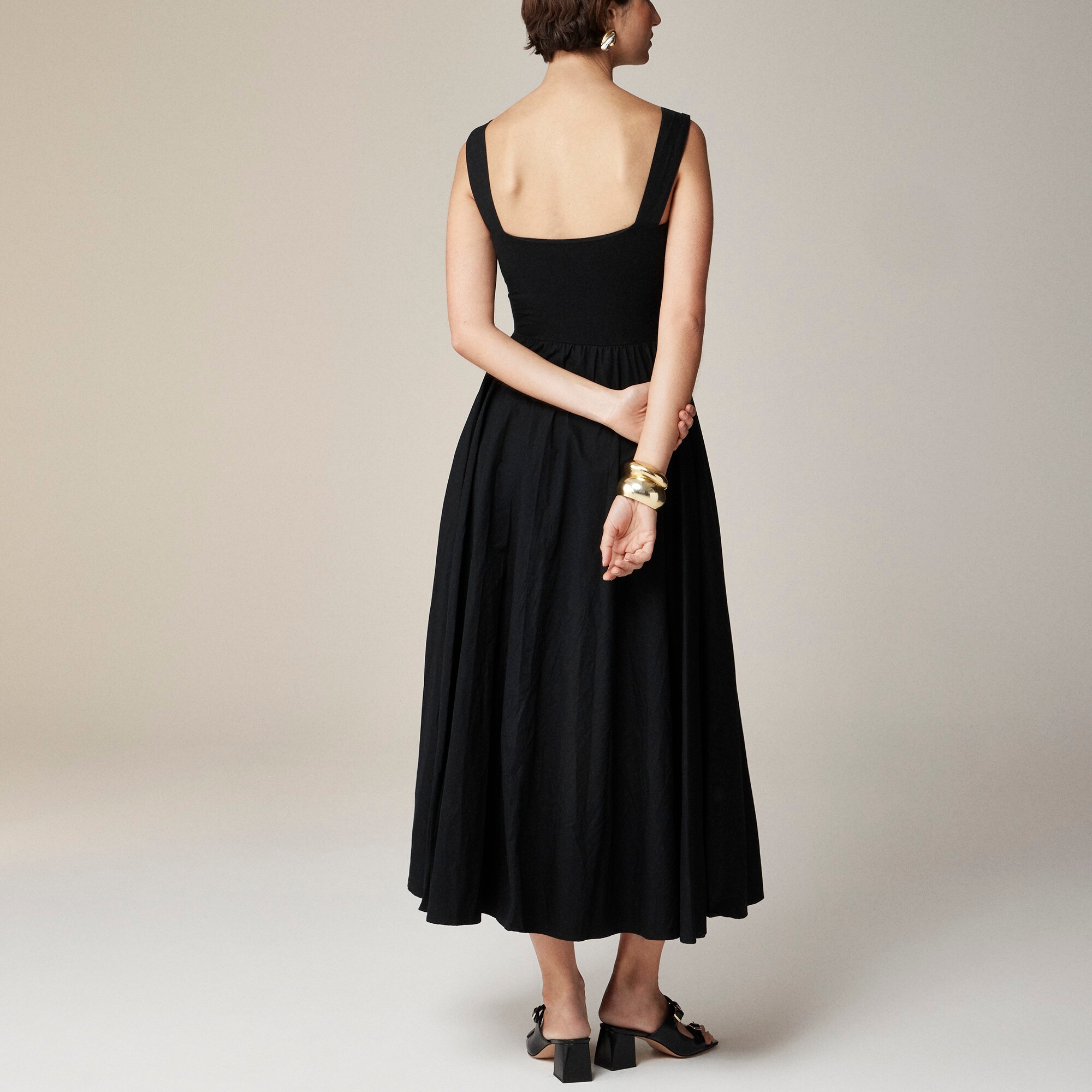 Poplin Tank Maxi Dress - Whipped Cream