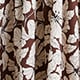 Pre-order Fit-and-flare midi dress in floral cotton poplin CHOCOLATE FLORAL