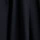 A-line maxi dress in cotton poplin BLACK
