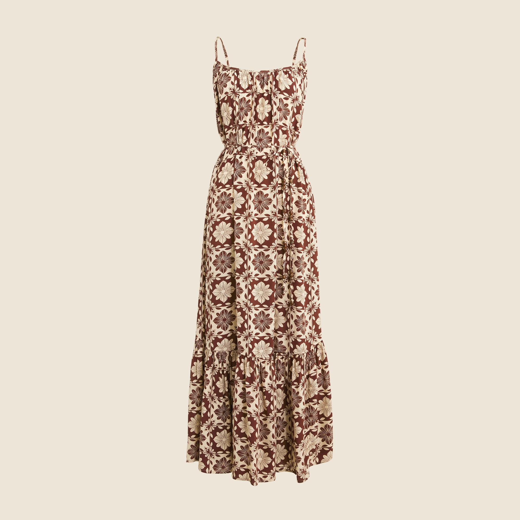 Caspia Dress In Floral Crepe De Chine For Women | J.Crew