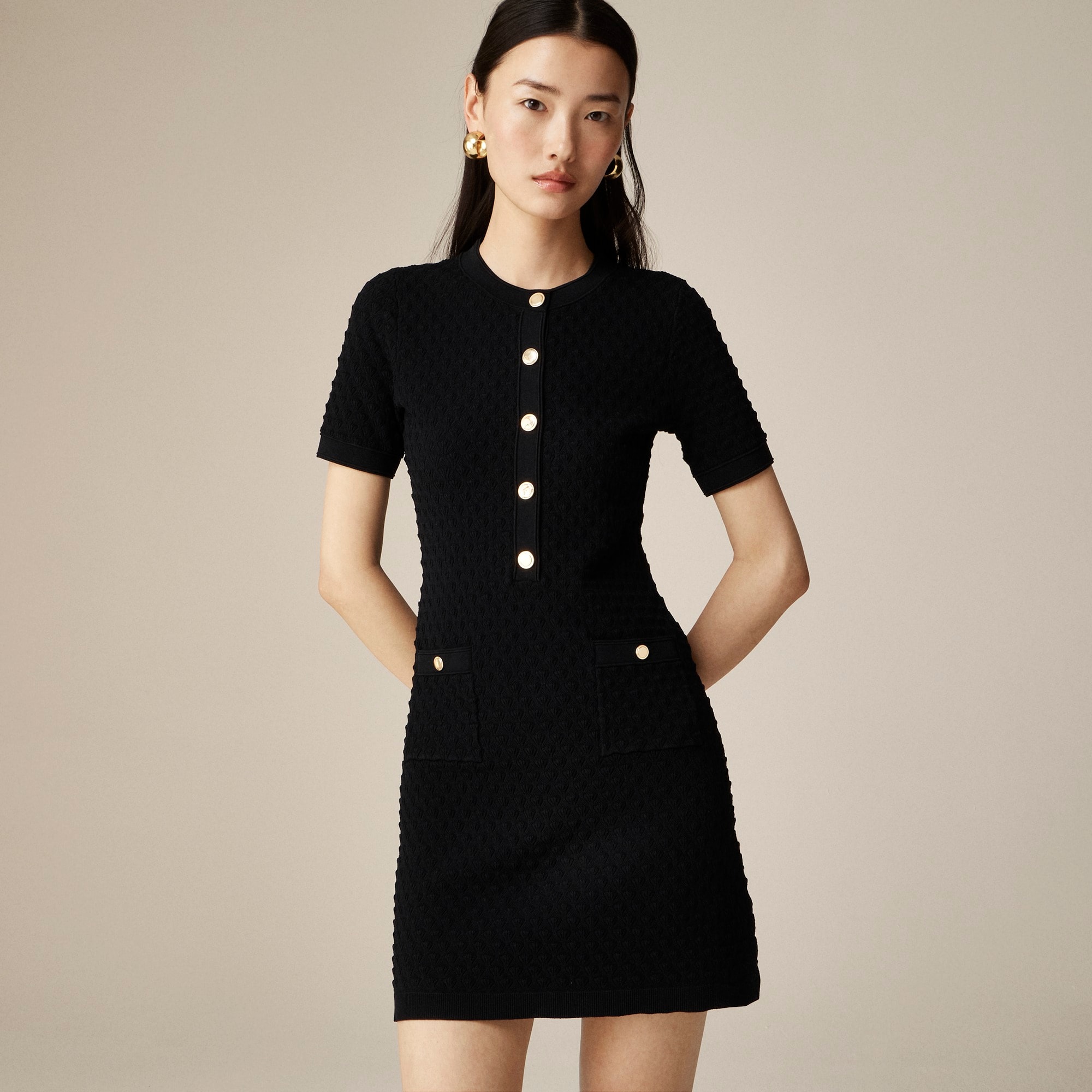 j.crew: textured lady sweater-dress for women