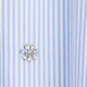 Collection embellished shift dress in cotton poplin SOFT BLUE BI STRIPE j.crew: collection embellished shift dress in cotton poplin for women