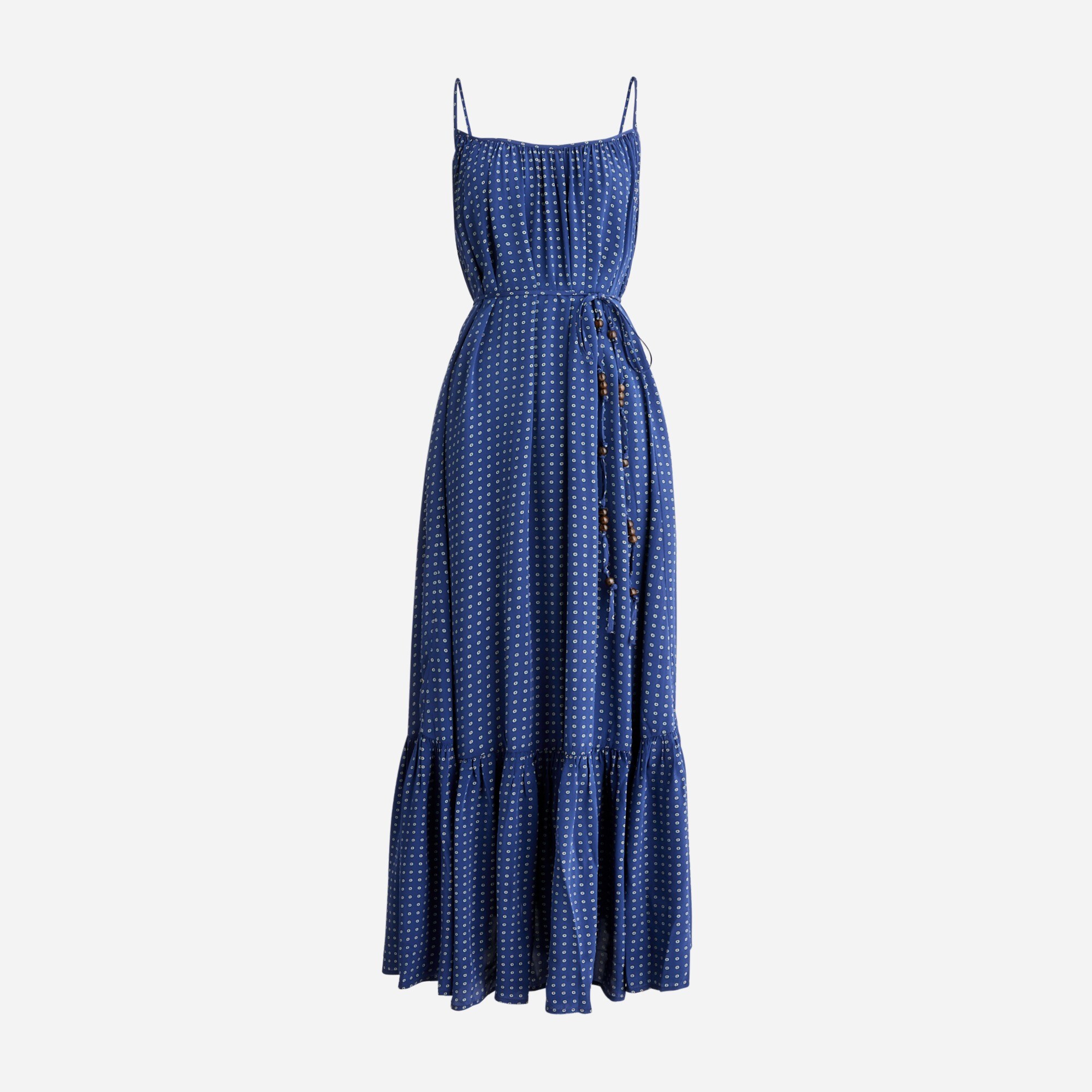 Caspia dress in dot crepe de chine