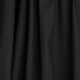 Mini bubble-hem skirt in cotton poplin BLACK