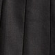 Pleated mini skirt in stretch linen blend BLACK
