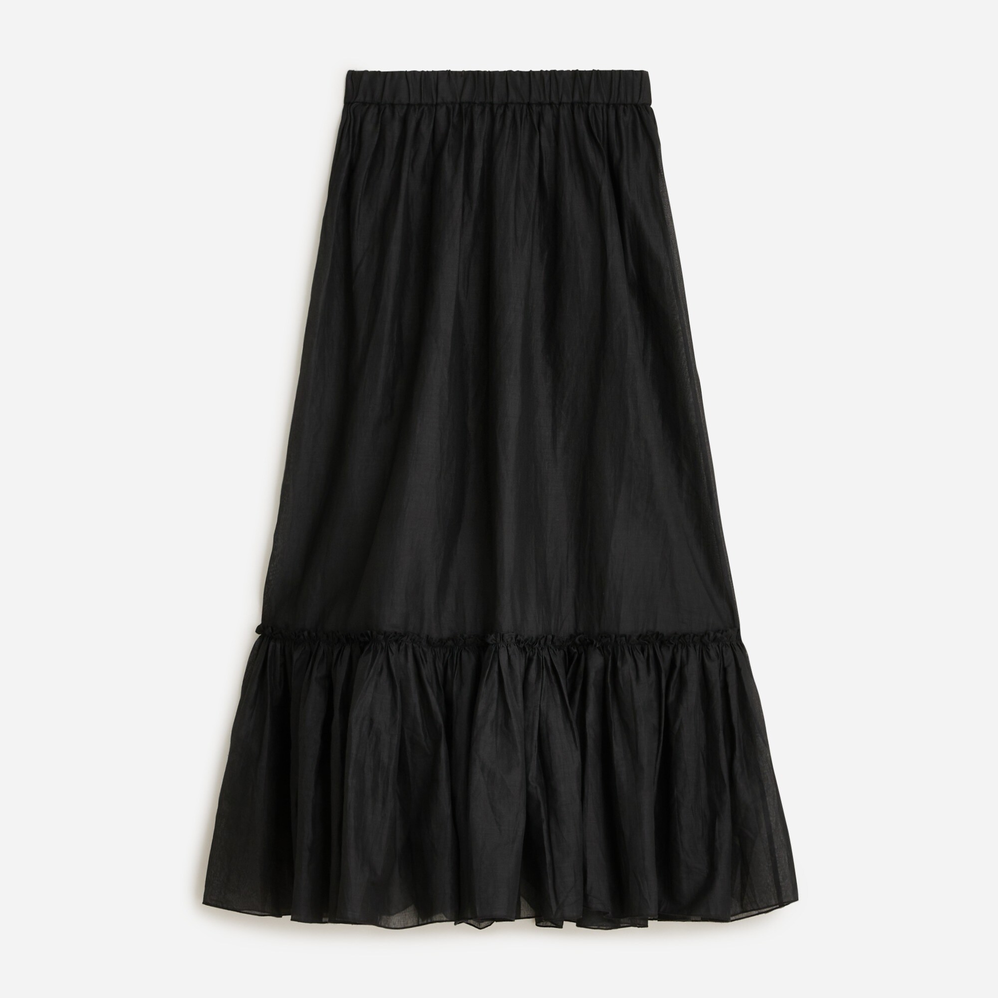  Amelia maxi skirt in crinkle cotton