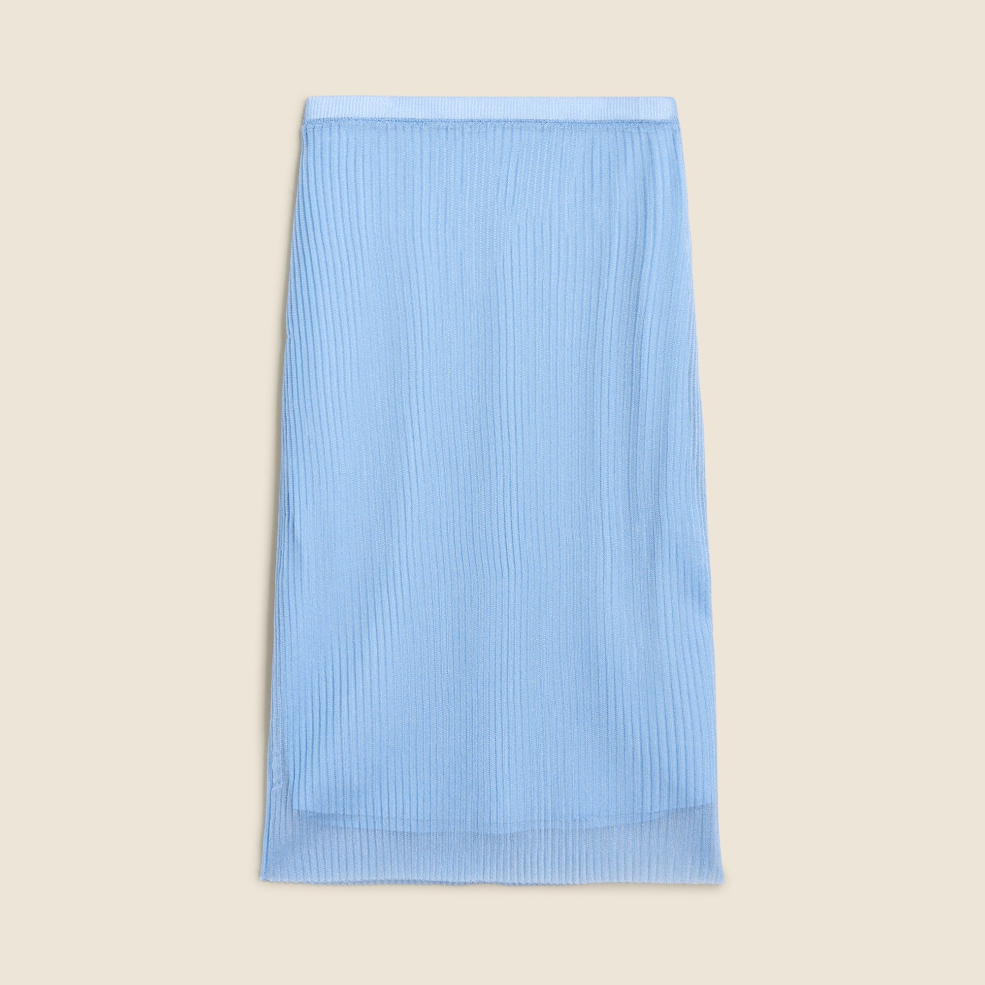 Collection Sheer Layered Sweater-skirt For Women | J.Crew