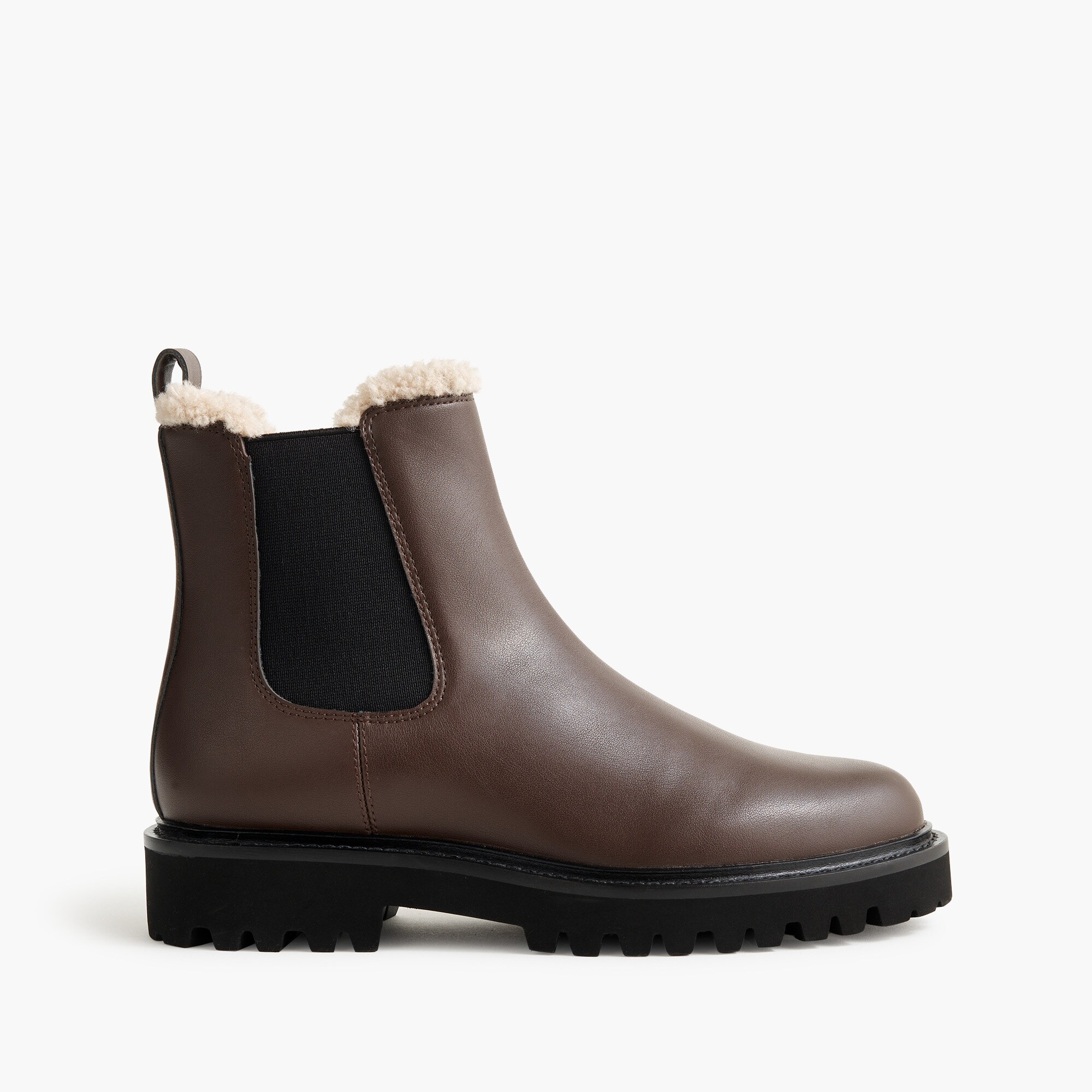 Lug-sole Chelsea boots