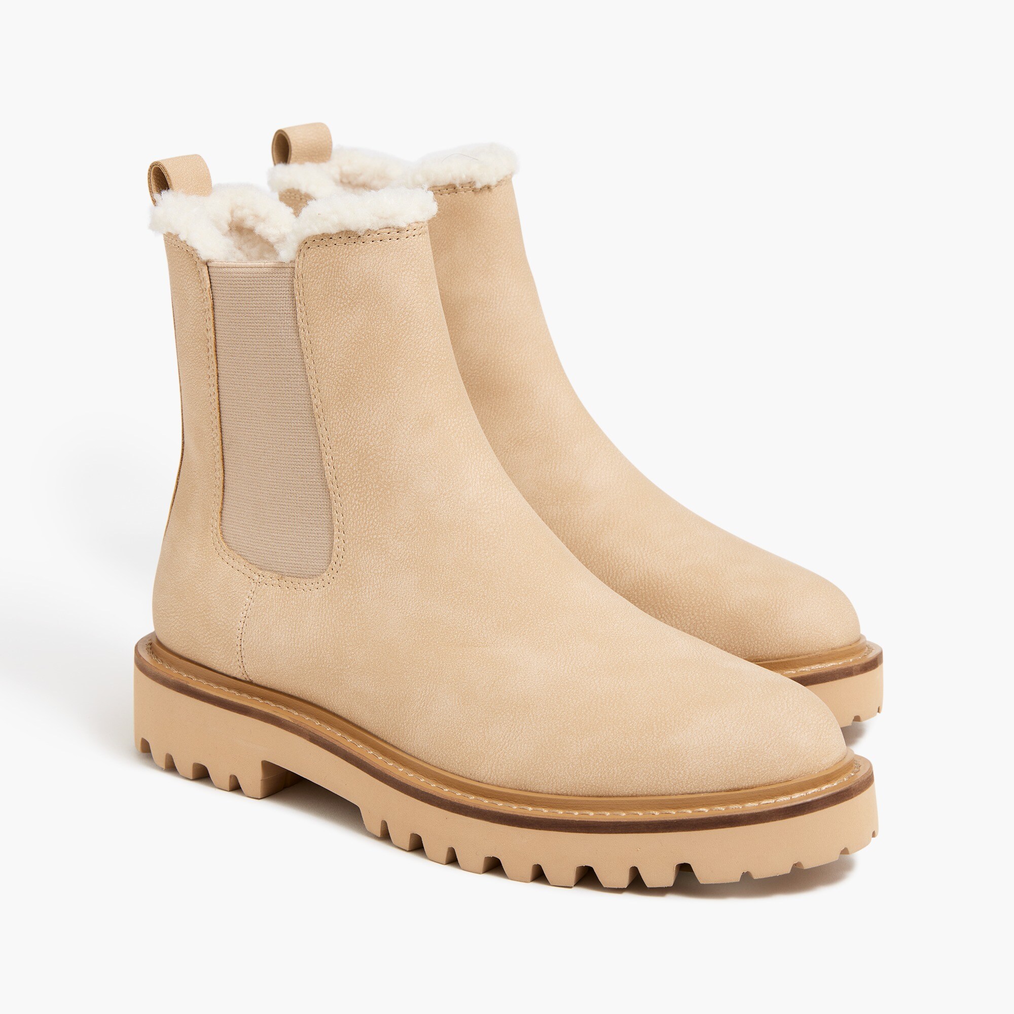 lug-sole chelsea boots for women