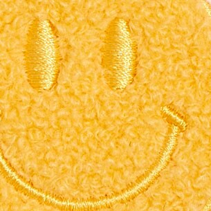 Happy face sticker patch WARM SUN