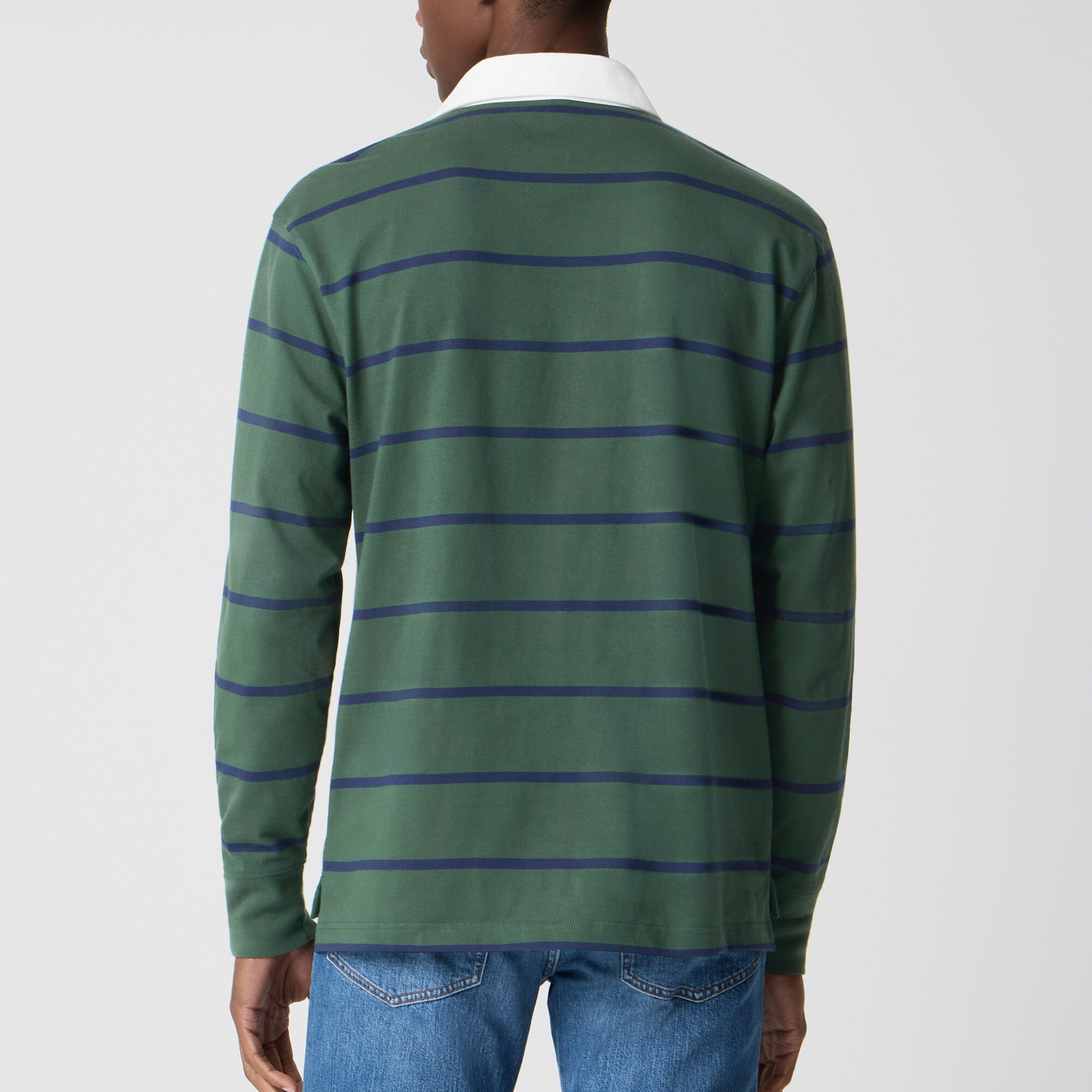Striped rugby shirt