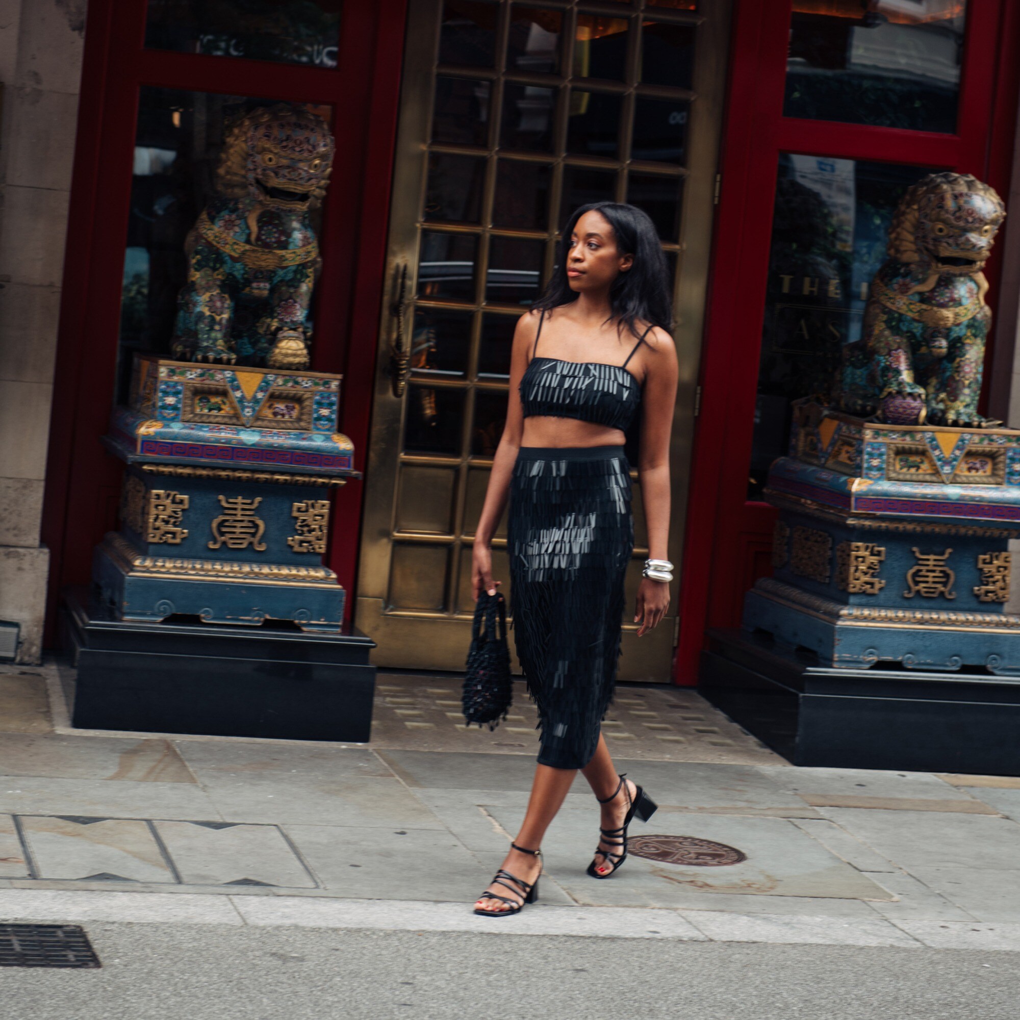 Collection sequin bralette