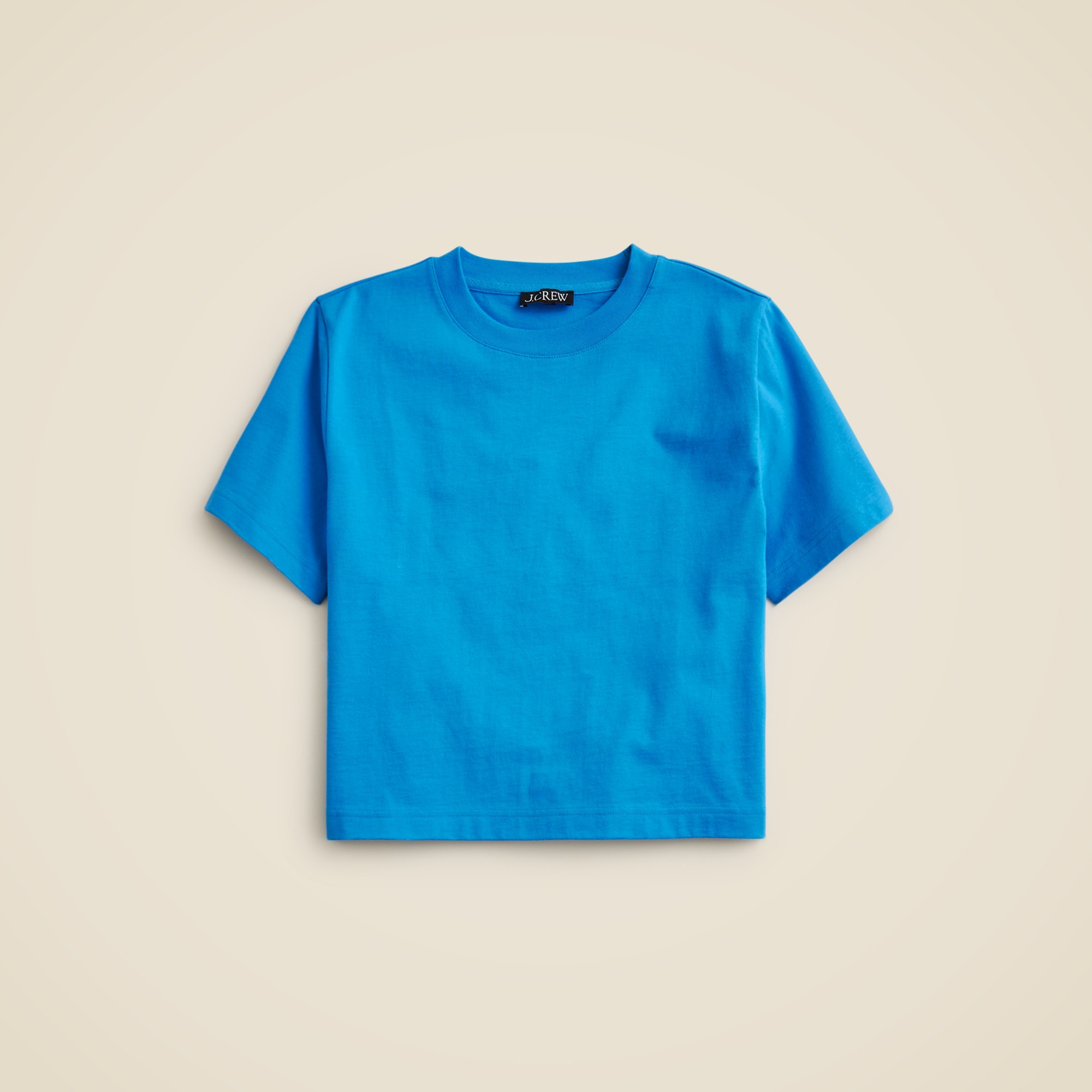  Relaxed premium-weight cropped T-shirt