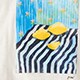 Relaxed-fit &quot;Lemons&quot;graphic T-shirt PAINTED LEMONS STRIPES relaxed-fit &quot;lemons&quot;graphic t-shirt for women